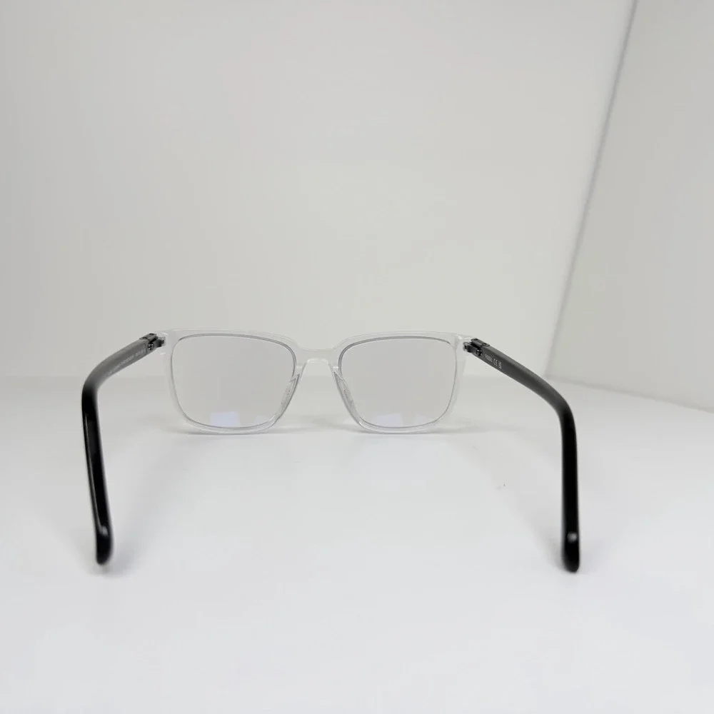 Fossil FOS7173 900 Crystal Square Eyeglasses Frames 53-17-145 Clear Unisex